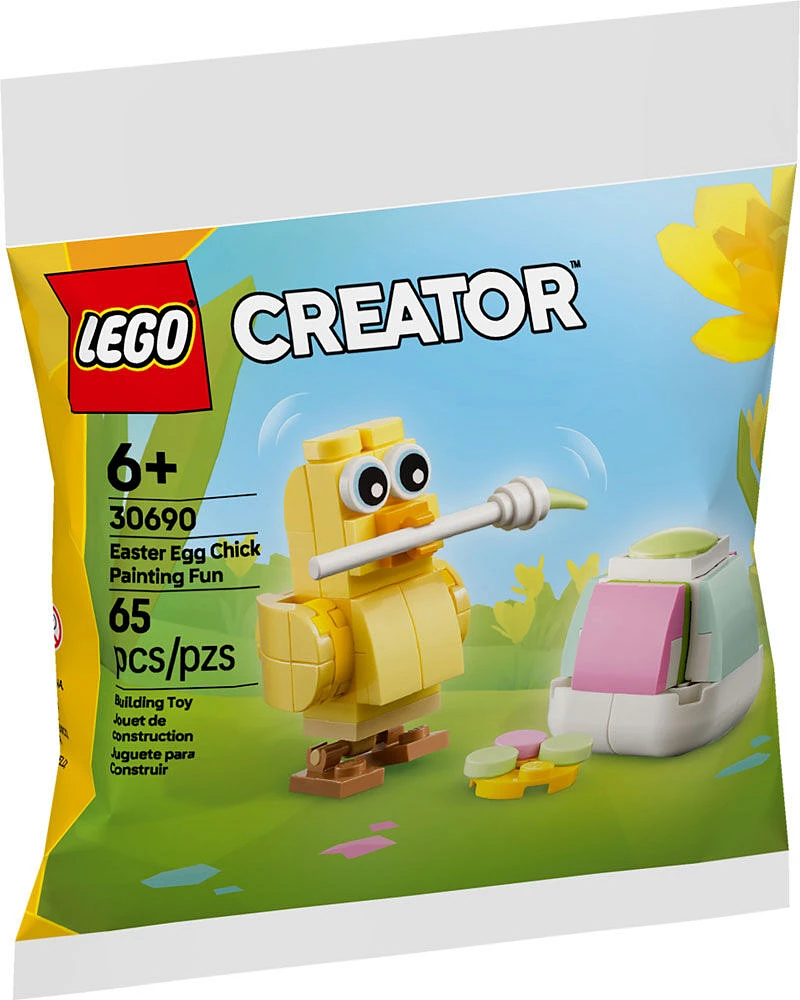 LEGO Creator Le poussin peignant un oeuf de Pâques 30690