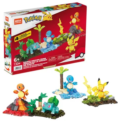 Mega Construx Pokémon Kanto Region Team