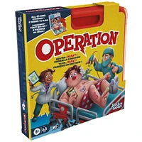 Operation Electronic Board Game with All-in-One Carrying Case