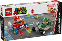 LEGO Super Mario: Mario Kart Baby Mario vs. Baby Luigi - Nintendo Mario Kart Toy for Fans - 72034