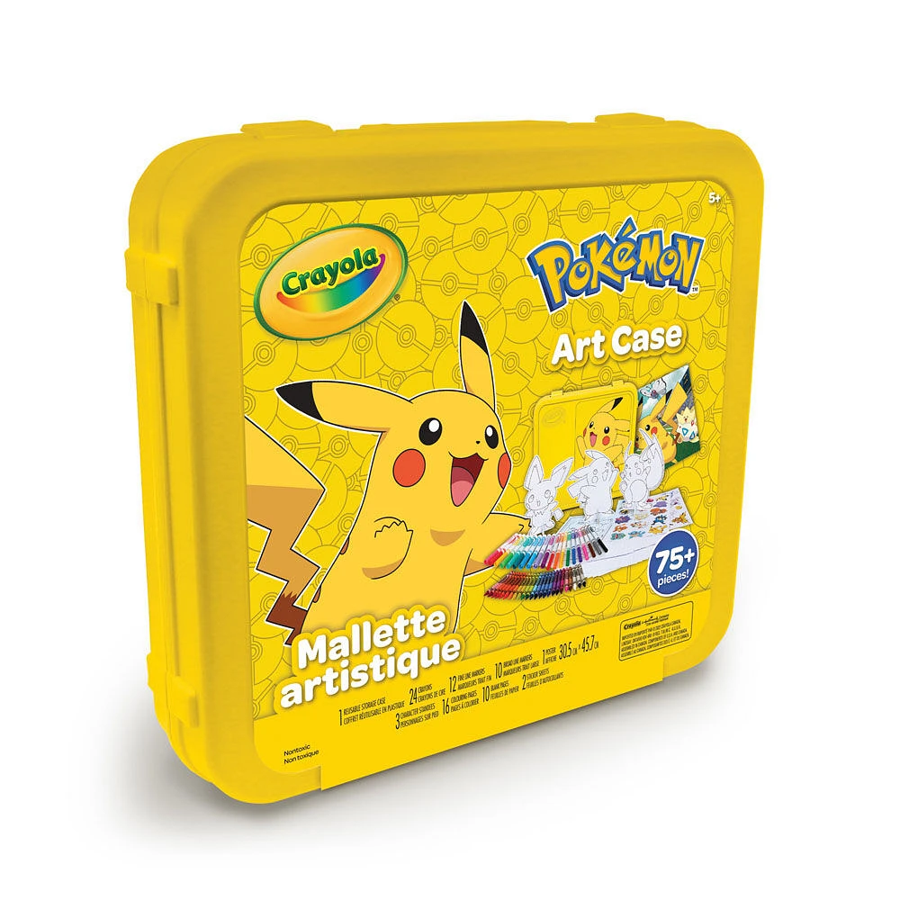 Crayola Pokémon Art Case