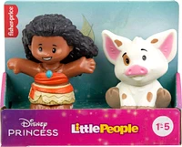 Little People Princesses Disney Coffret figurines Moana et Pua