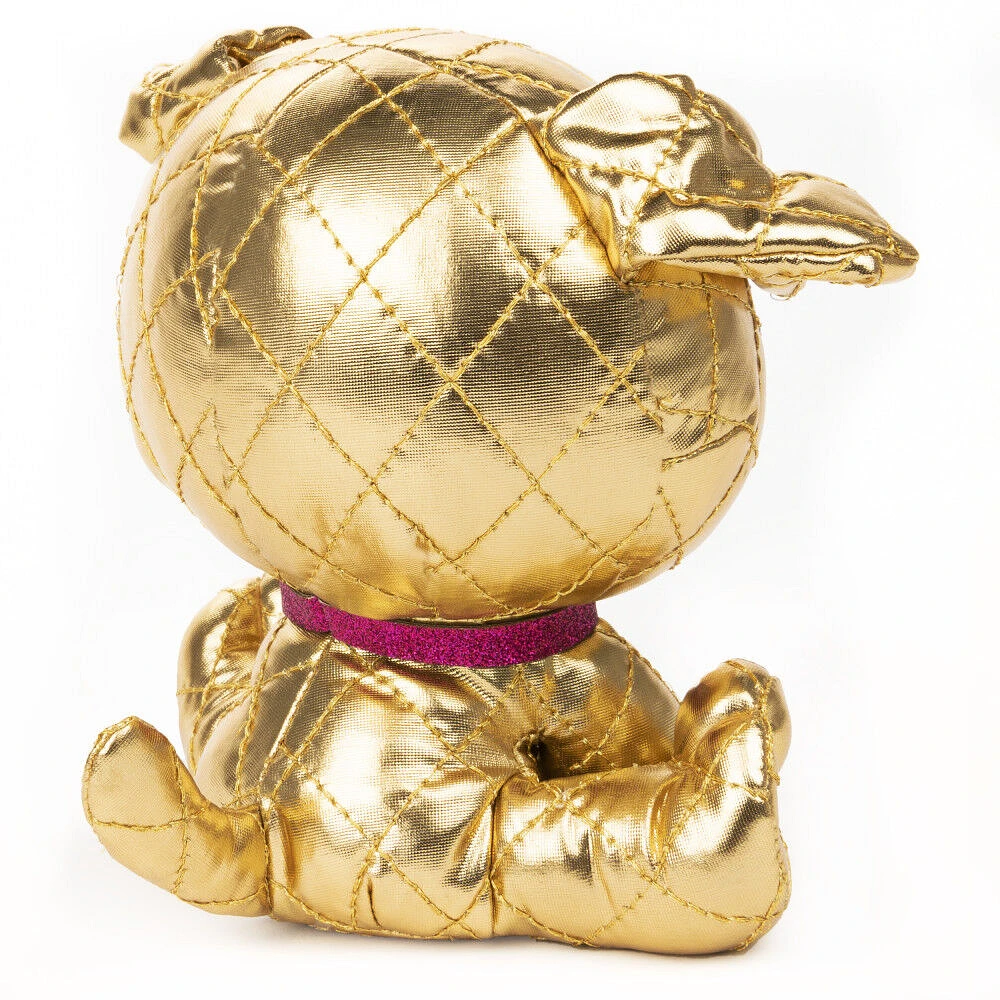 GUND P.Lushes Designer Fashion Pets Limited-Edition Goldie La'Pooch Puppy Premium Stuffed Animal, Gold and Pink, 6"