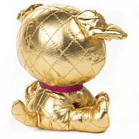 GUND P.Lushes Designer Fashion Pets Limited-Edition Goldie La'Pooch Puppy Premium Stuffed Animal, Gold and Pink, 6"