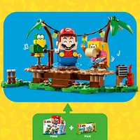 LEGO Super Mario Ensemble d'extension Le jam tropical de Dixie Kong 71421 Ensemble de jeu de construction (174 pièces)