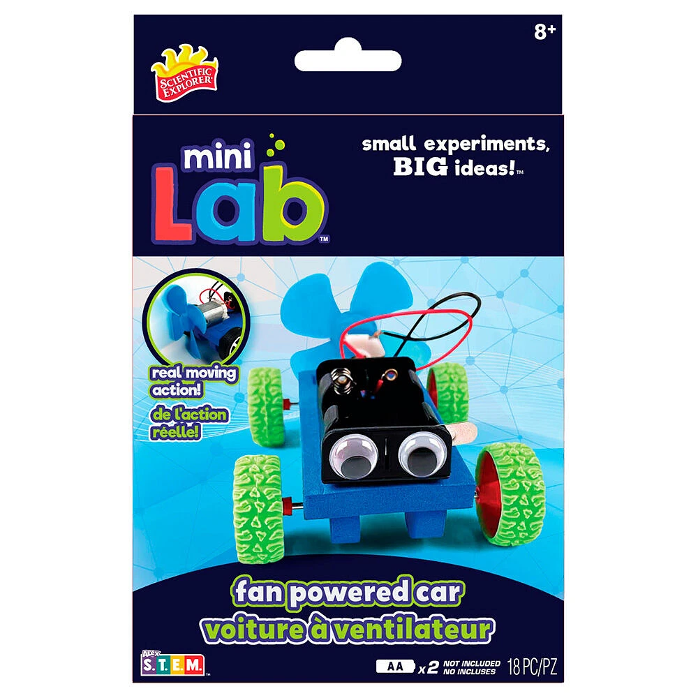 Mini Lab Fan Powered Car