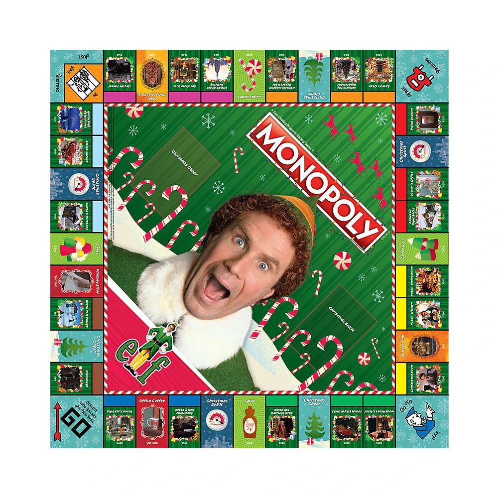 MONOPOLY: Elf Jeu De Plateau - Édition anglaise