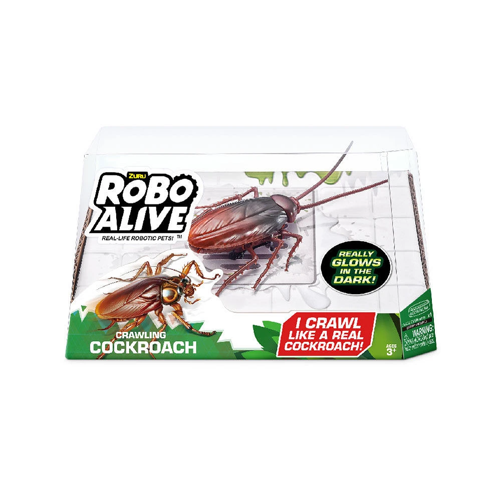 Cafard robotique fluorescent Robo Alive par ZURU