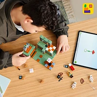 LEGO Minecraft La chambre des épreuves, Ensemble pour amateur de jeux vidéo, Ensemble de jeu vidéo, Jouet de squelette pour enfants 21271