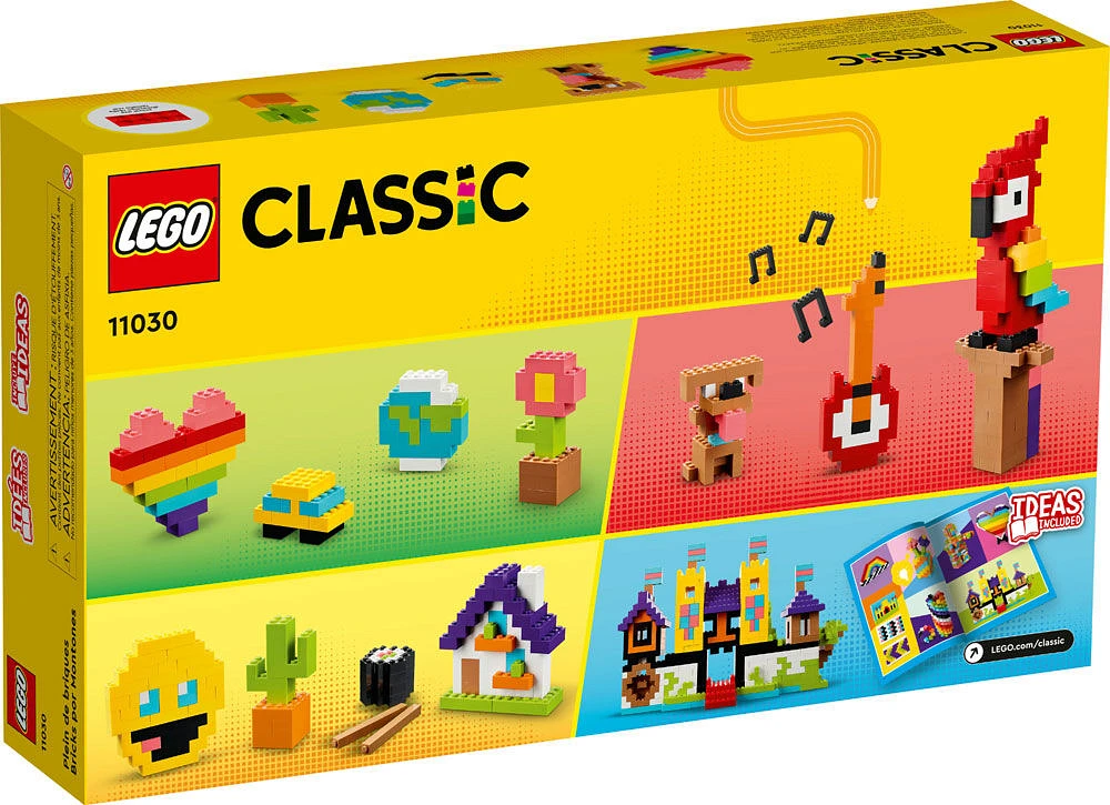 LEGO Classic Plein de briques; jeu de construction maison avec toute une palette de couleur 11030