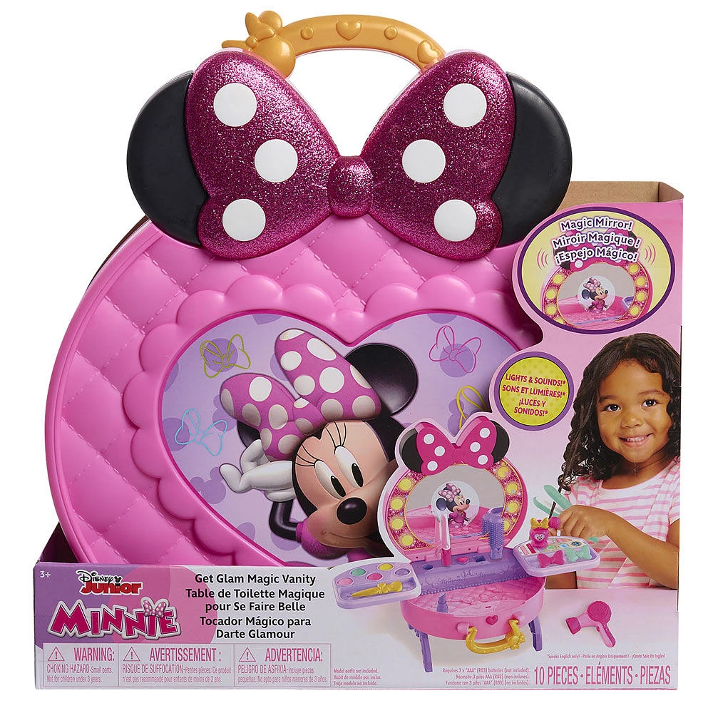 Disney Junior Minnie Mouse Get Glam Magic Vanity