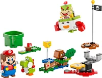 LEGO Super Mario Adventures with Interactive LEGO Mario, Vehicle Mario Playset, Yoshi and Nintendo Toy, 71439