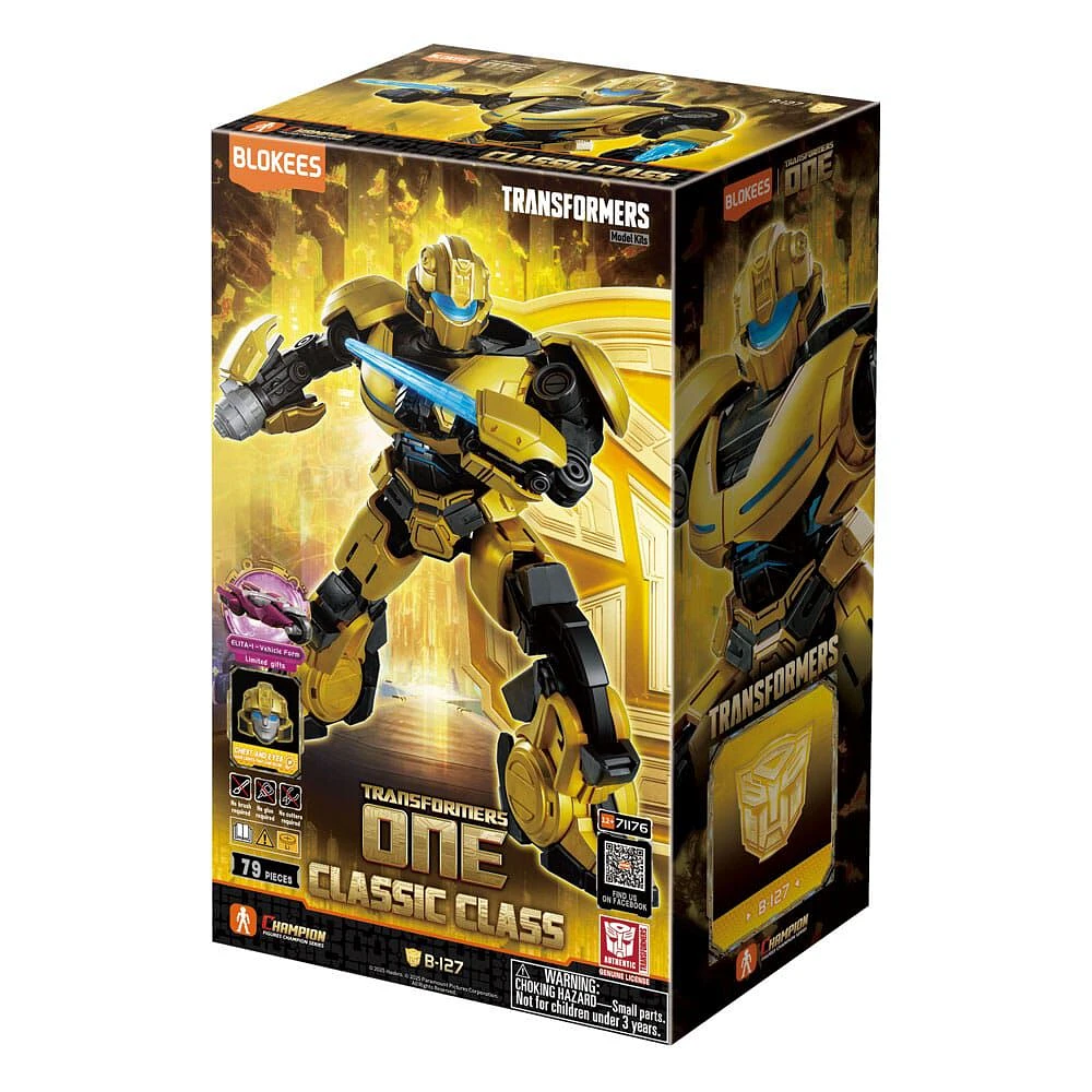 Blokees Transformers- Classic Class-T1 Movie- Bumblebee - English Edition