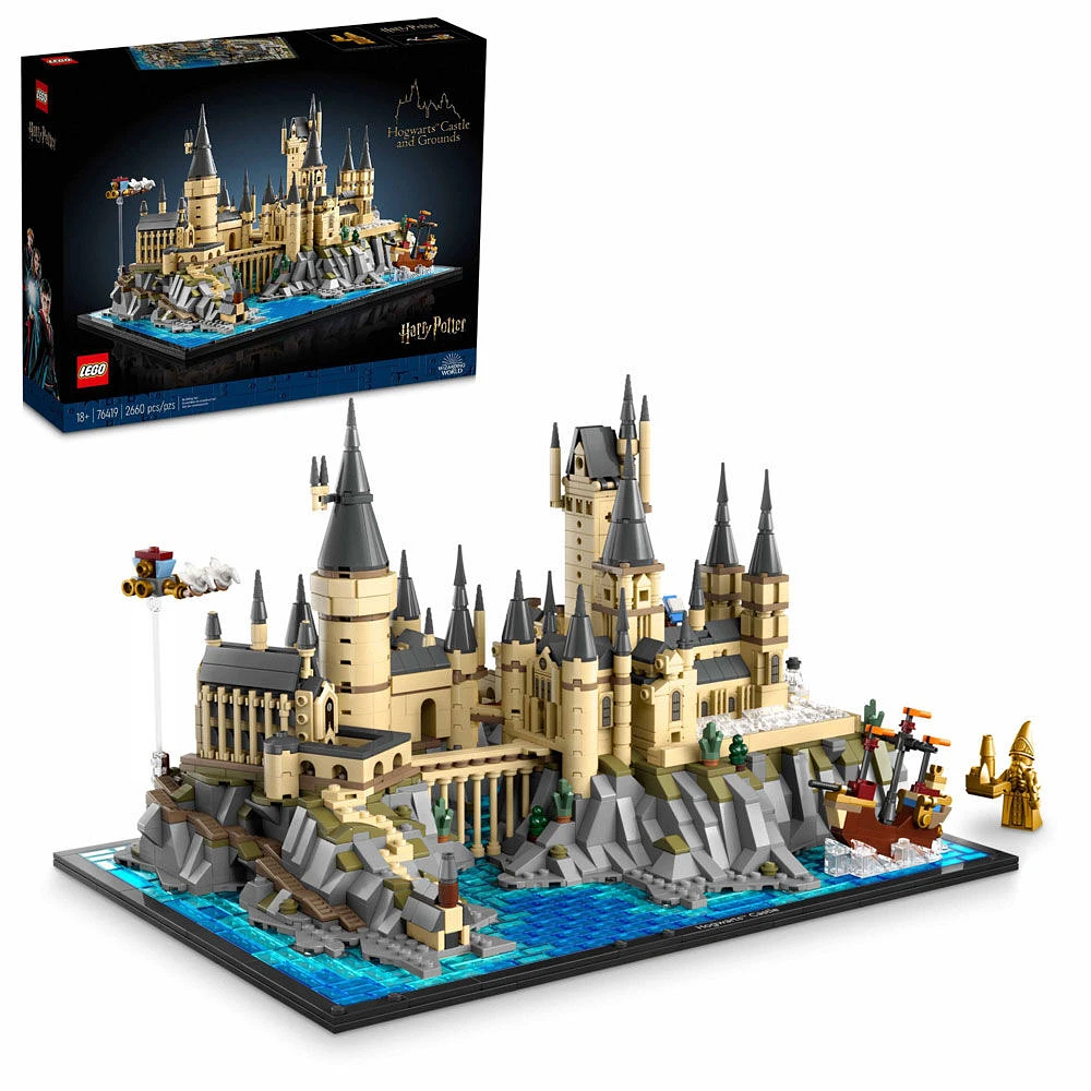 LEGO Harry Potter Hogwarts Castle and Grounds 76419 Building Set (2,660 Pieces)