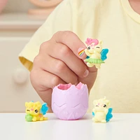 Hatchimals CollEGGtibles, Hatchy Surprise Rainbow-cation avec 1 petit enfant ou 2 bébés (les styles peuvent varier)