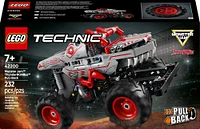 LEGO Technic Monster Jam ThunderROARus Pull-Back Monster Truck Toy - Building Toy for Kids, Boys and Girls - 42200