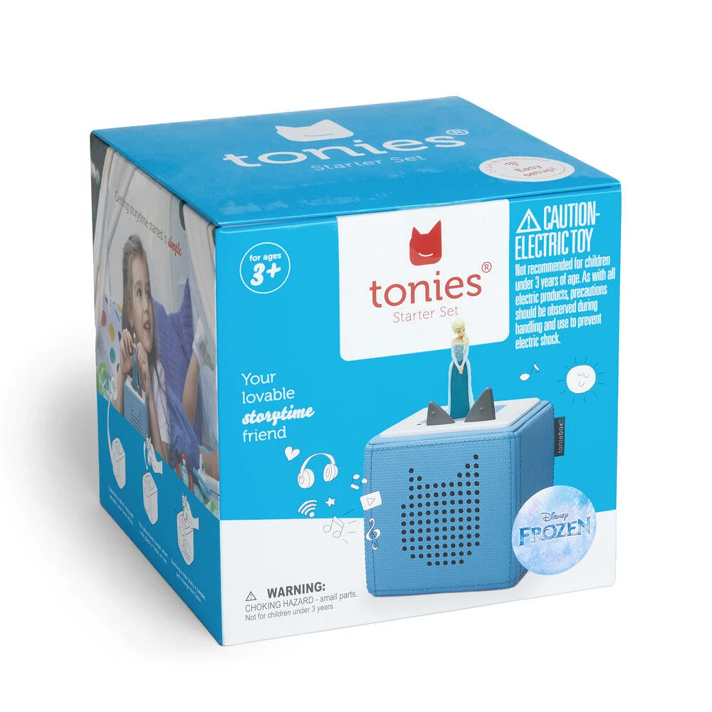 tonies Disney Frozen Toniebox Starter Set Light Blue (English Content)