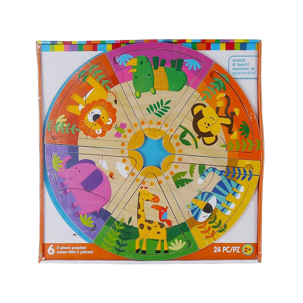 6-In-1 Wedge Puzzles