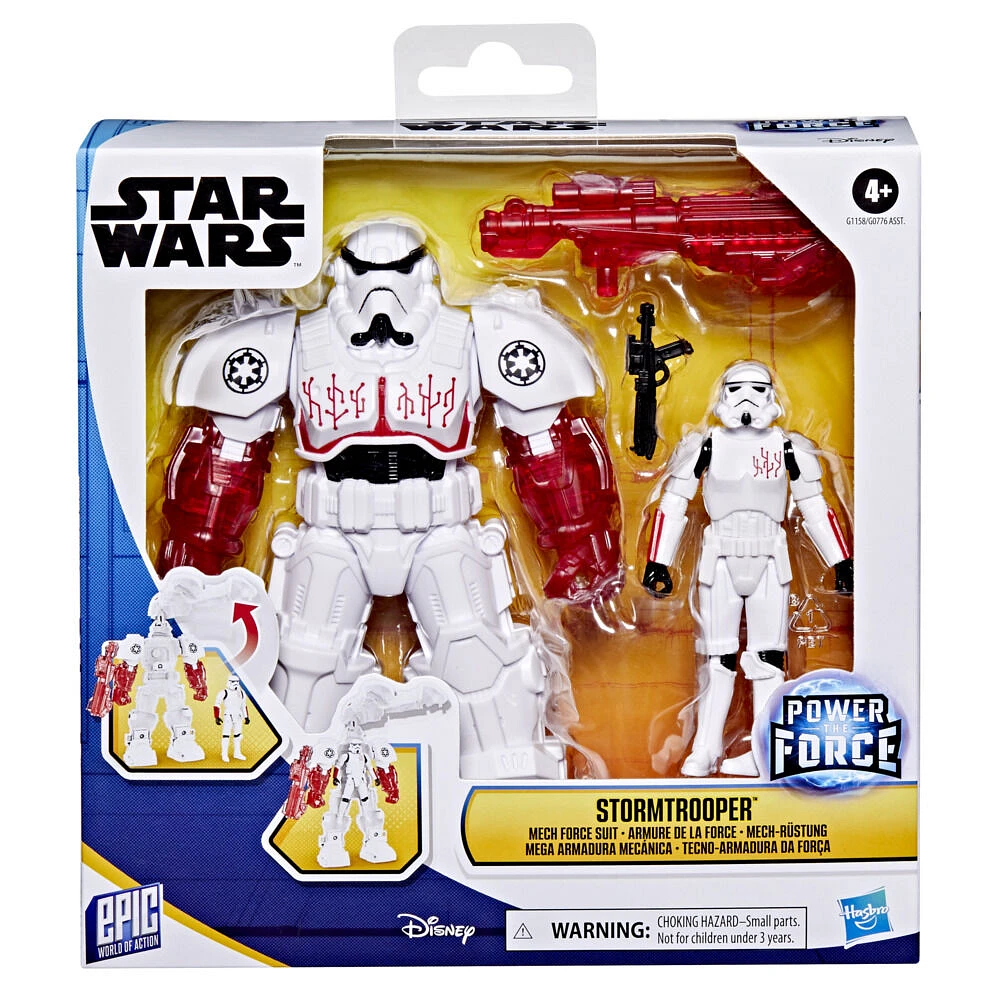 Star Wars Epic World of Action Stormtrooper Mech Force Suit