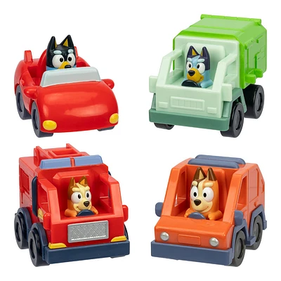 Bluey Mini Racers Single Pack Cdu