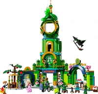 LEGO Wicked Welcome to Emerald City Collectible Toy, Dollhouse Playset with Glinda and Elphaba, 75684