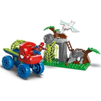 LEGO Marvel Spidey And His Amazing Friends Team Spidey Dino Crawler Rescue - Car Building Toy - 11199