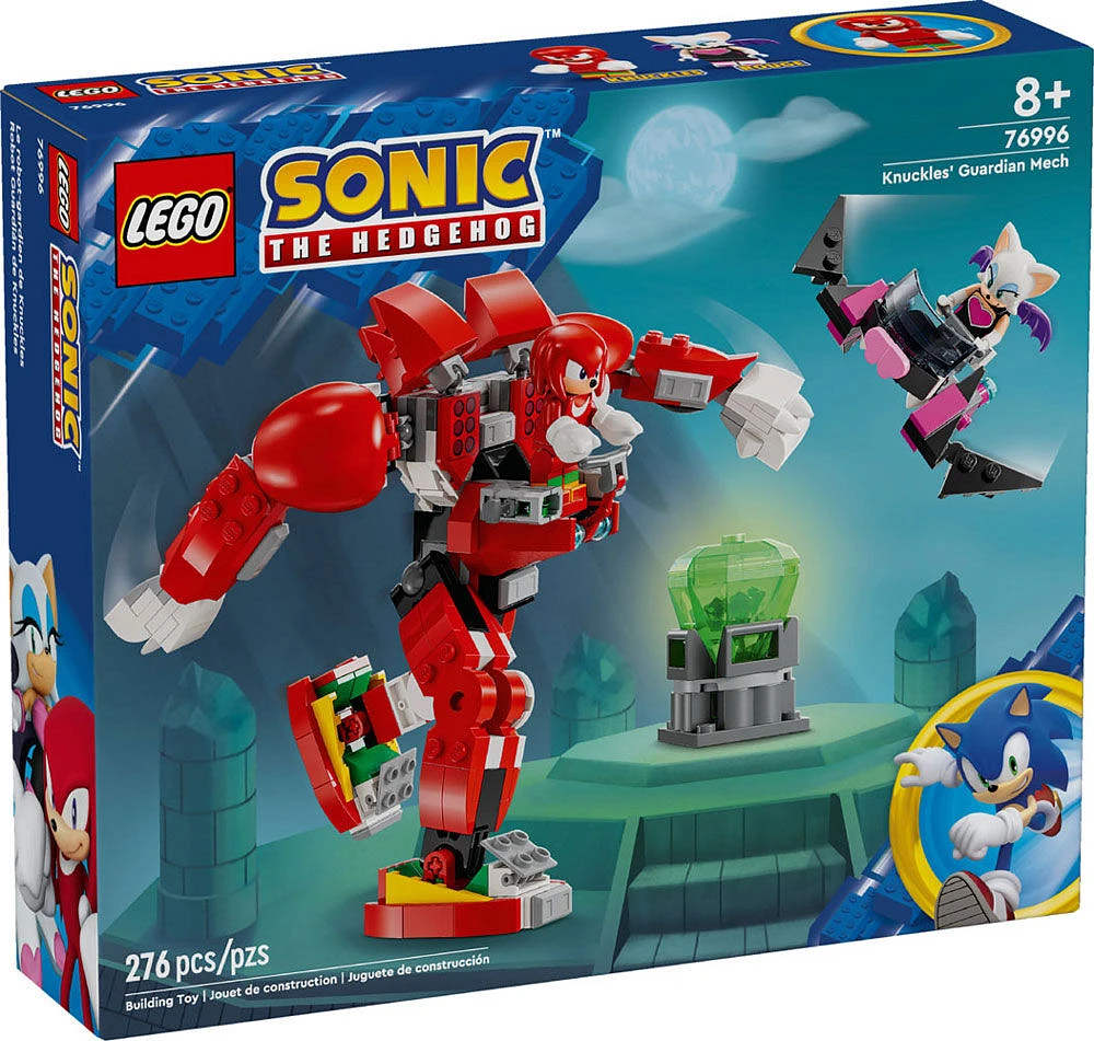 LEGO Sonic the Hedgehog Knuckles' Guardian Mech Building Toy Set 76996