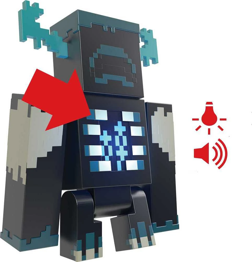 Minecraft Warden Figure