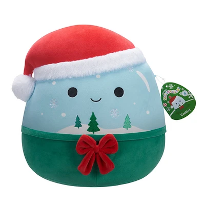 Peluche Squishmallows 12" - Ezekiel la boule à neige de Noël - Notre exclusivité