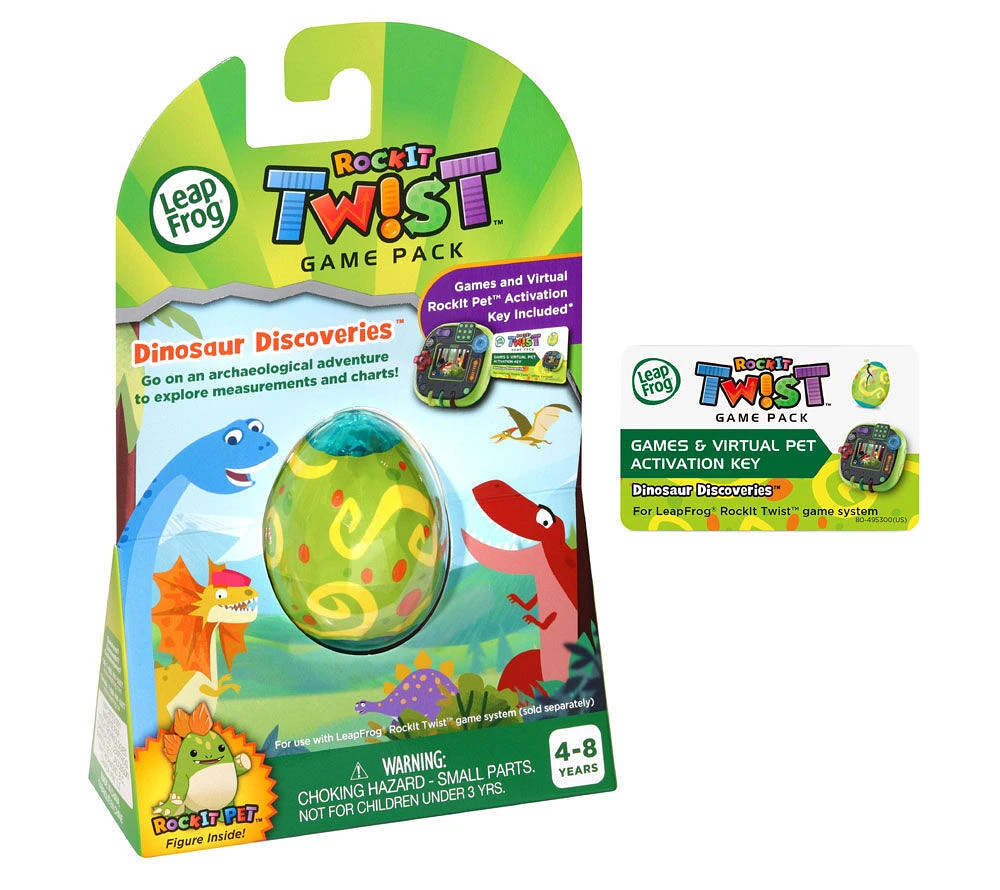 LeapFrog RockIt Twist Game Pack Dinosaur Discoveries
