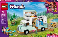 LEGO Friends L'aventure en autocaravane de l'amitié, Ensemble de construction de jeu de rôle, Jouet d'autocaravane 42663