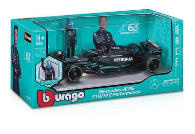 1:24 Race Formula Mercedes W14 w/figure (2023)