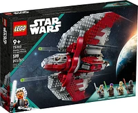 LEGO Star Wars Ahsoka Tano's T-6 Jedi Shuttle 75362 Building Toy Set (599 Pieces)