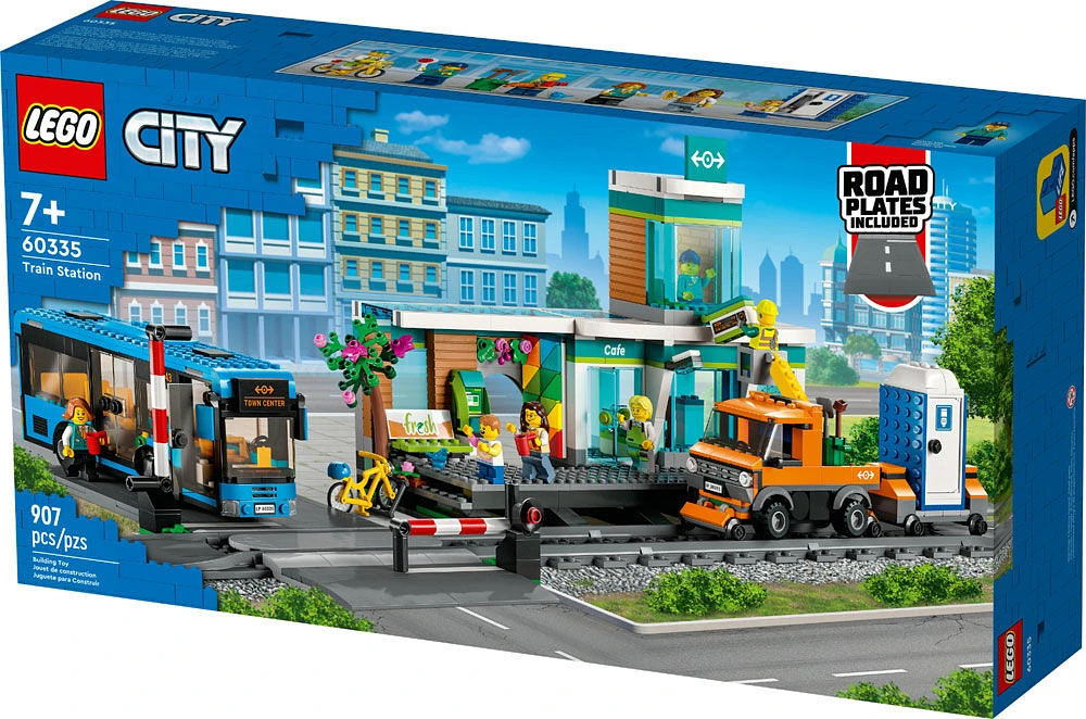 LEGO City Train Station 60335 Building Kit (907 Pieces) - R Exclusive