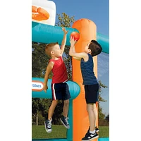 Little Tikes Huge Inflatable Backyard Soccer & Basketball Court