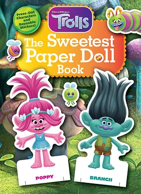 The Sweetest Paper Doll Book (DreamWorks Trolls) - English Edition