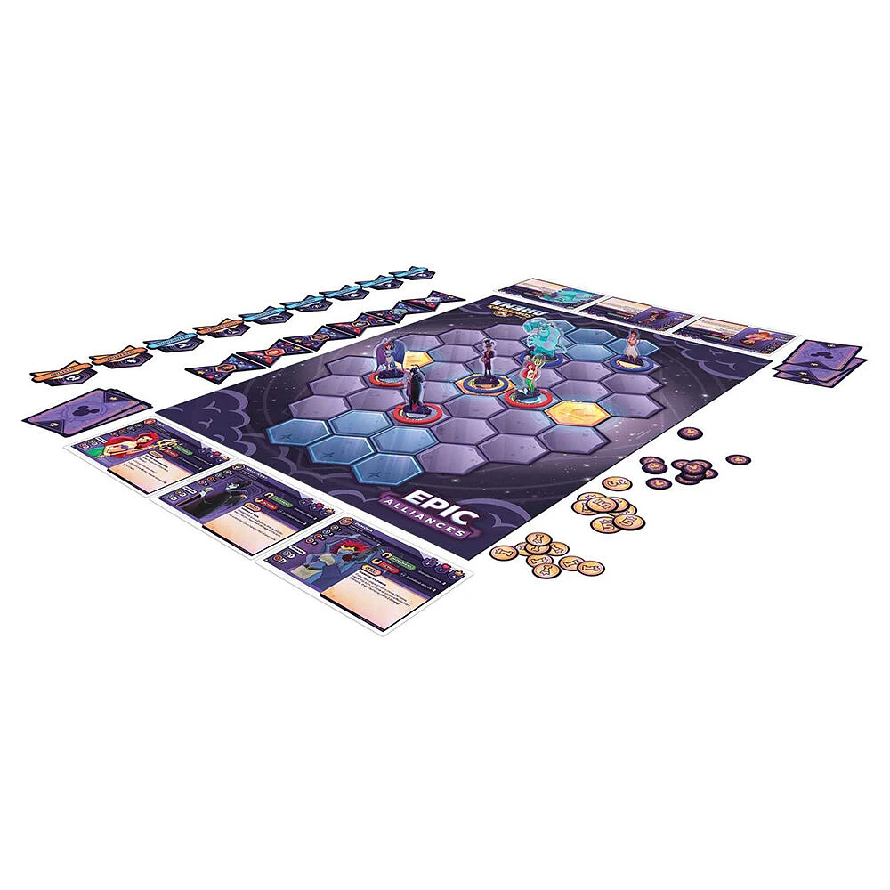 USAopoly Disney Sorcerer's Arena: Epic Alliances Core Set Jeu De Plateau - Édition anglaise