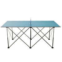 Stand de table de ping-pong 6 pieds, bleu - Édition anglaise