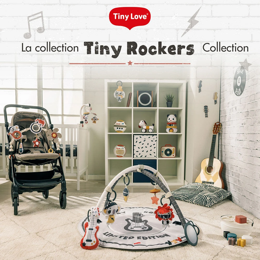 Tapis d'activités de développement Tiny Love Gymini - Collection Tiny Rockers