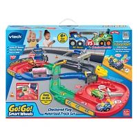 VTech Go! Go! Smart Wheels Checkered Flag Motorized Track Set - TRU Exclusive - English Edition