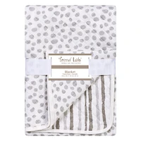 Trend Lab Gray Cloud Knit Blanket