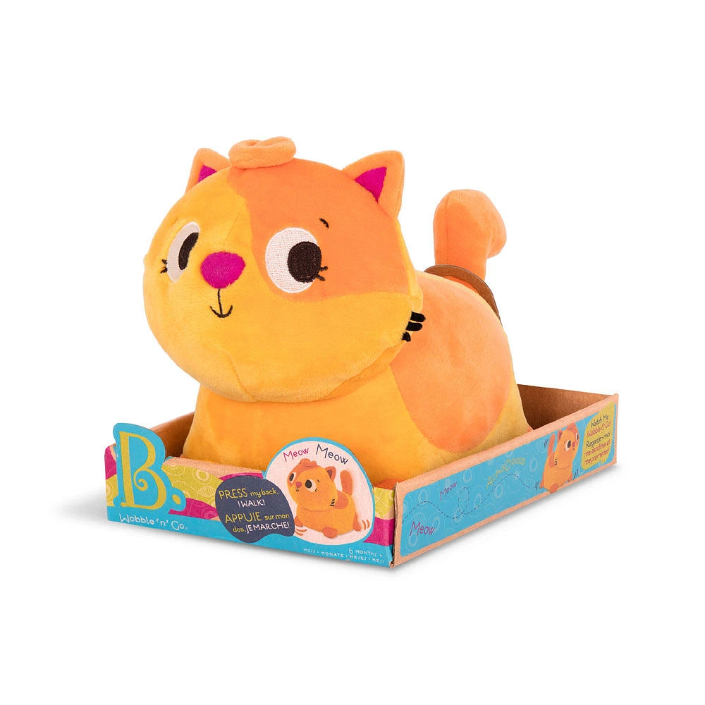 Wobble 'N' Go - Lolo, B. Toys Chat en peluche interactif