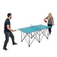 Stand de table de ping-pong 6 pieds, bleu - Édition anglaise