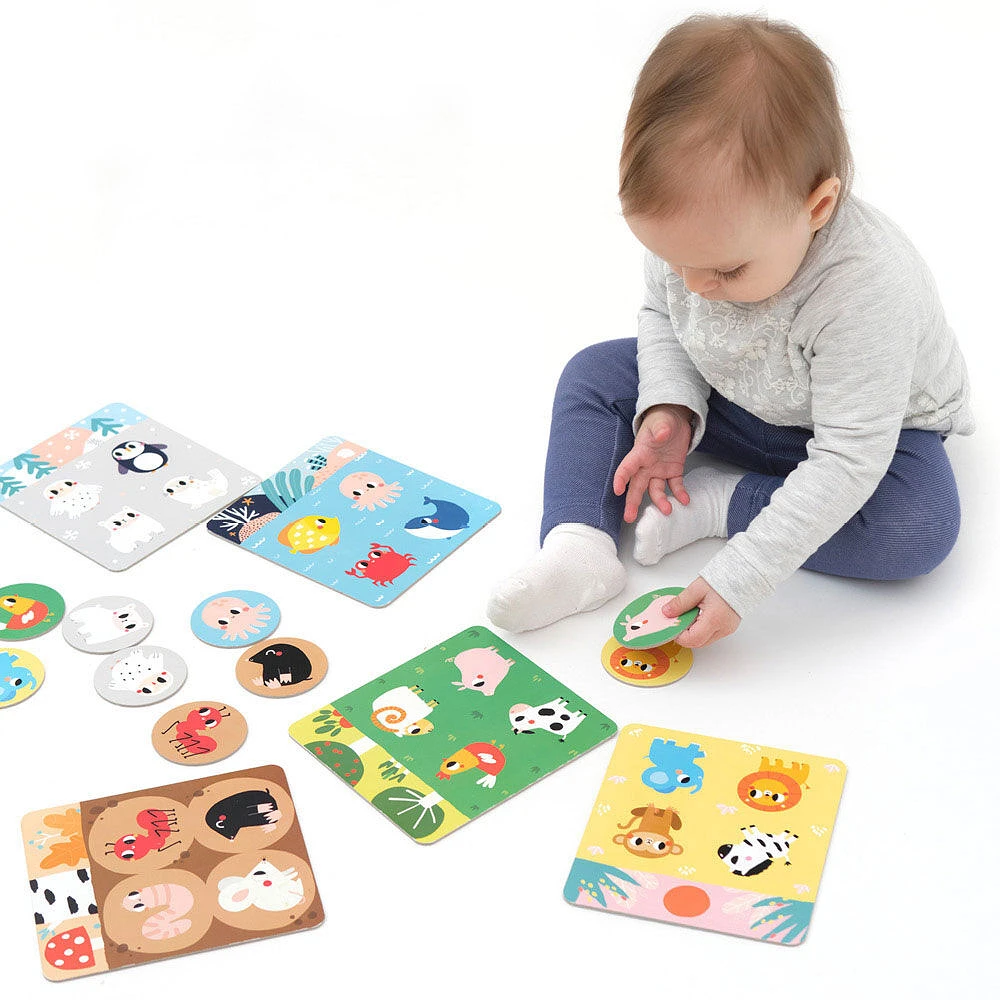 Banana Panda Jouons au jeu de bingo Habitat (30 pièces) - Édition anglaise - Notre exclusivité