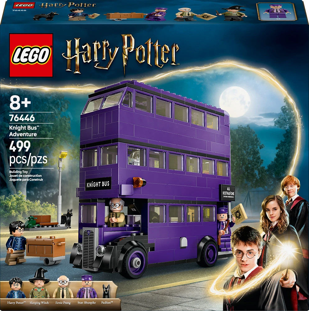 LEGO Harry Potter Knight Bus Adventure Toy for Kids, Boys, and Girls, Ages 8 and Up - 76446