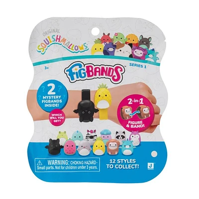 Squishmallows 2-Pack Fig Bands Blind Pack
