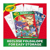 Crayola Giant Colouring Pages, Pokémon