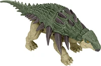 Jurassic World Rebirth Frenzy Pack Edmontonia Dinosaur Figure, Authentic Toy, Digital Play