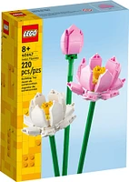 LEGO Fleurs de lotus 40647 Ensemble de jeu de construction pour les 8 ans et plus (220 pièces)