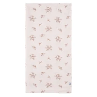 Just Born  - 2 piece Swaddle Blanket+Headband Pink Floral